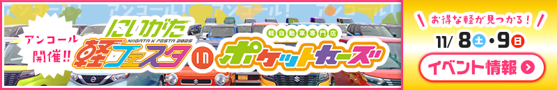 11月店舗型軽フェスタアンコール11/8・9