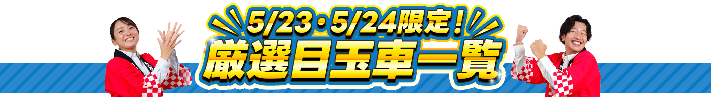 まだまだあります！衝撃価格車