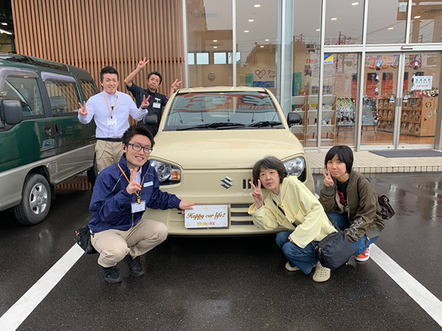 ポケットカーズ赤道店納車式