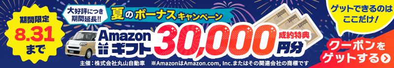 グループ周年キャンペーン！アマゾンギフト30,000円分プレゼント！